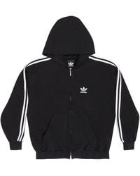 Balenciaga - X Adidas Zip-Up Hoodie - Lyst