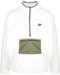 Nike - Club Fleece Half-zip Anorak Plush Jacket - Lyst