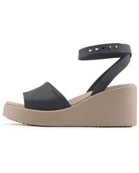 Crocs™ - (Wmns) Brooklyn Ankle Strap Wedge Sandals - Lyst