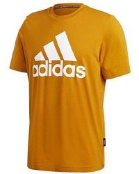 adidas - Mh Bos Tee Letter Short-Sleeve Tee - Lyst