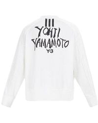 adidas - Y-3 Signature Logo Sweatshirt - Lyst