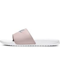 Nike - (Wmns) Benassi Jdi Slides 'Ghost Barely Rose' - Lyst