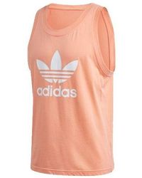 adidas - Originals Trefoil Tank Vest - Lyst