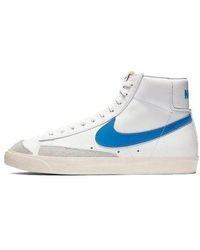 Nike - Blazer Mid '77 Vntg 'pacific Blue' Shoes - Size 4 - Lyst