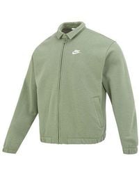Nike - Club Fleece Harrington Jacket - Lyst
