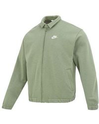 Nike - Club Fleece Harrington Jacket - Lyst