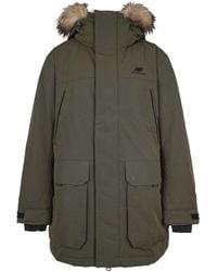 New Balance - Warm Long Down Parka - Lyst