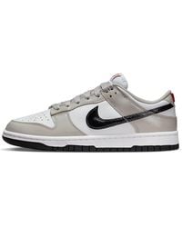 Nike - Dunk Lo Ess "Light Iron Ore" Shoes - Lyst