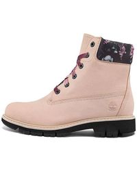 Timberland - (Wmns) Lucia Way 6 Inch Charm Waterproof Boot 'Light Nubuck' - Lyst