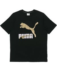 PUMA - Classics Logo T-Shirt - Lyst