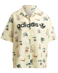 adidas - (Wmns) Originals Short Sleeve Graphic Shirt - Lyst