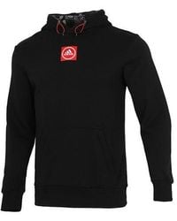 adidas - Cny Gfx Hood Limited Embroidered Pattern Sports Pullover - Lyst