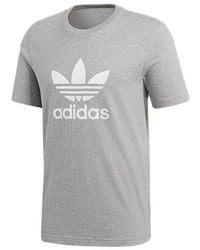 adidas - Originals Chest Logo Sports Short Sleeve - Lyst
