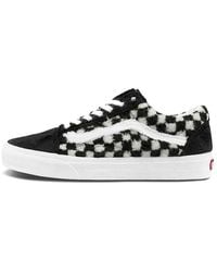Vans - Old Skool 'Sherpa Checkerboard - Lyst