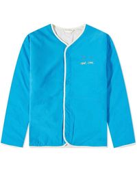 Nike - X Union Crossover Solid Color Printing Logo Reversible Long Sleeves Jacket Us Edition Blue - Lyst