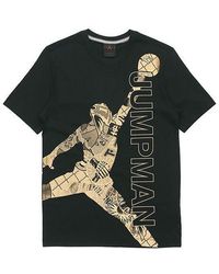 Nike - Jumpman Flying Logo Printing Short Sleeve - Lyst