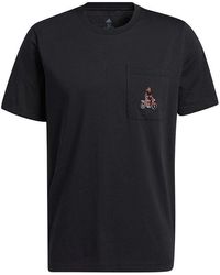 adidas - Casual Sports Basketball Round Neck Short Sleeve - Lyst