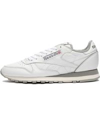 Reebok - Classic Leather Footwear /chalk/solid Gray Gy9877 - Lyst