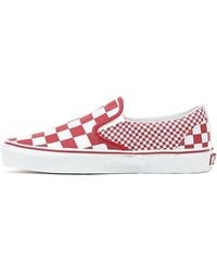 Vans - Classic Slip-On Mix Checker' - Lyst