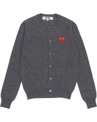 COMME DES GARÇONS PLAY - (Wmns) Cardigan Emblem - Lyst