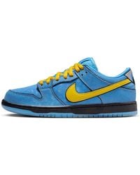 Nike - X The Powerpuff Girls Sb Dunk Low Prox Qs 'Bubbles' - Lyst