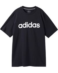 adidas - Neo M Ce Logo T1 Casual Sports Round Neck Training Short Sleeve - Lyst