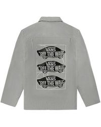 Vans - Series Skateboard Logo Printing Sports Jacket - Lyst