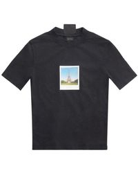 Balenciaga - (Wmns) Paris By Day Tight Small Fit T-Shirt Faded' - Lyst