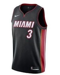 Miami Heat Dwayne Wade Adidas Basketball Jersey Black & Red -  Israel