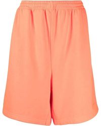 Balenciaga - Knee-Length Track Short - Lyst