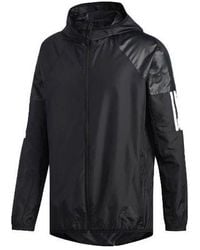 adidas - M Wind Fz Jkt Training Sports Hooded Jacket - Lyst