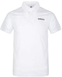 adidas - Sports Training Short Sleeve Polo Shirt - Lyst