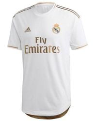 adidas - Real Madrid 2019/2020 Authentic Match Home Jersey - Lyst
