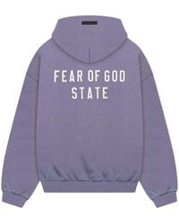 Fear Of God - Homecoming Heavy Fleece Full Zip Hoodie - Lyst
