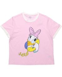 adidas - (Wmns) Neo Dsny Cp Tee Disney Donald Duck Sports Short Sleeve - Lyst