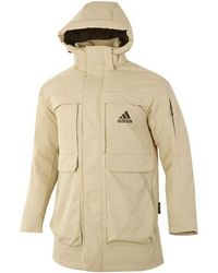 adidas - Big Pocket Pk Stay Warm Mid-Length Cargo Down Jacket - Lyst