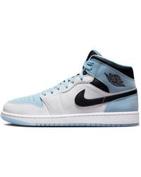 Nike - Air 1 Mid Se "ice Blue" Shoes - Lyst