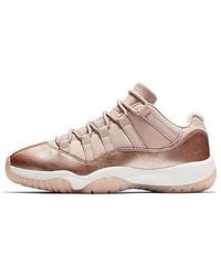 Nike - Air 11 Retro Low "rose Gold" Shoes - Lyst