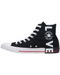 Converse - Chuck Taylor All Star Fear Love Hi-Top Sneakers - Lyst