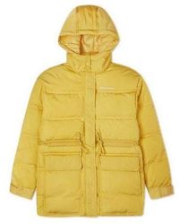 Converse - (Wmns) Cargo Hooded Down Jacket - Lyst