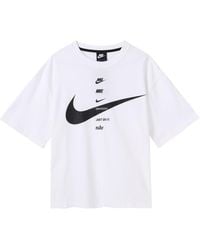 Nike - (Wmns) As W Sportswear Swsh Top Ss - Lyst
