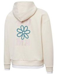 PUMA - (Wmns) Layered Printing Fake Two Hoodie - Lyst