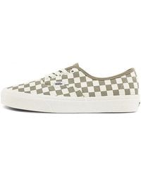 Vans - Authentic Classics Checkered 'Khaki' - Lyst
