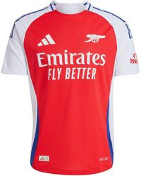 adidas - Arsenal 24/25 Home Authentic Jersey Asia Sizing - Lyst