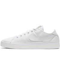 Nike - (Wmns) Court Legacy Canvas 'Triple' - Lyst