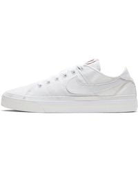 Nike - (Wmns) Court Legacy Canvas 'Triple' - Lyst