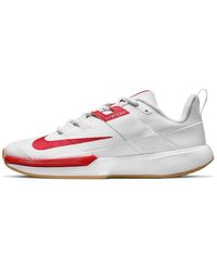 Nike - Court Vapor Lite 'white University Red' - Lyst