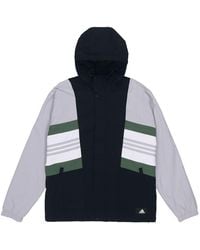 adidas - Ub Jkt Cb Fleece Lined Stay Warm Sports Woven Hooded Jacket - Lyst