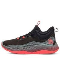 Under Armour - Curry Hovr Splash Black/red - Lyst
