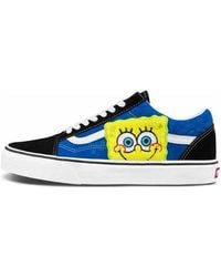 Vans - Spongebob Squarepants X Old Skool 'Smile Patch' - Lyst